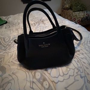 Kate Spade black leather purse